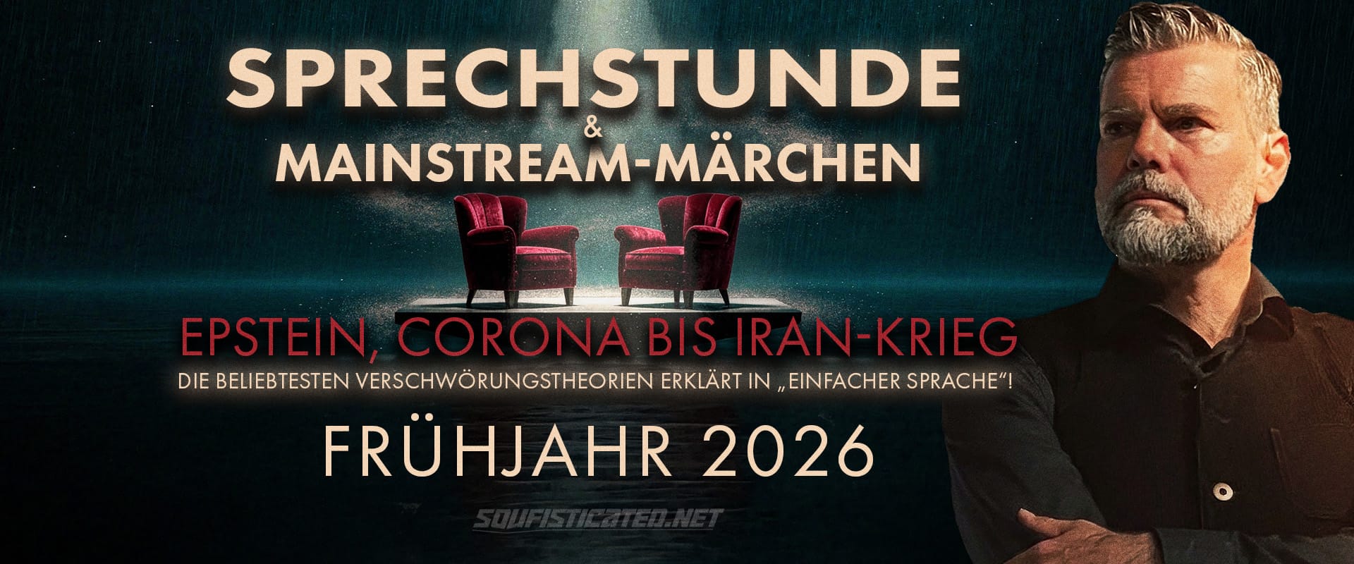 Sprechstunde & Mainstream-Märchen – Kayvan auf Tour 2026: Neue Tourdaten – Jetzt Tickets holen!