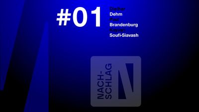 Nachschlag (1) mit Diether Dehm, Paul Brandenburg & Kayvan Soufi-Siavash