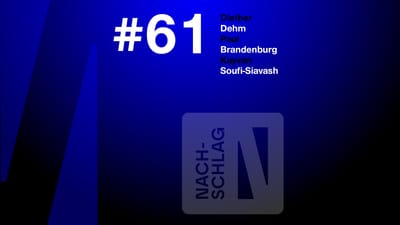 Nachschlag (61): Runde Tische für die Republik / Appell der 38 / Internierungs-Lager