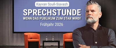Sprechstunde – Kayvan auf Tour 2026: Neue Tourdaten – Jetzt Tickets holen!