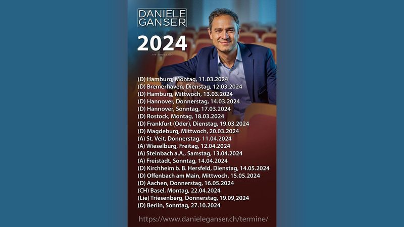 Daniele Ganser 2024