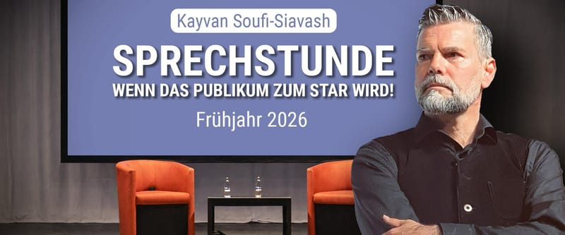Sprechstunde – Kayvan auf Tour 2026: Neue Tourdaten – Jetzt Tickets holen!